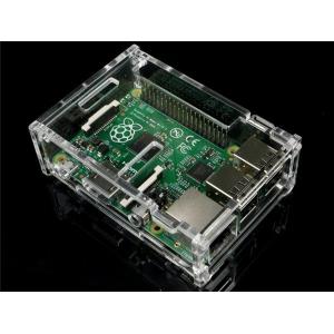 树莓派 B+亚克力透明 外壳 Raspberry Pi 2代 3代 盒子 保护盒子 防静电