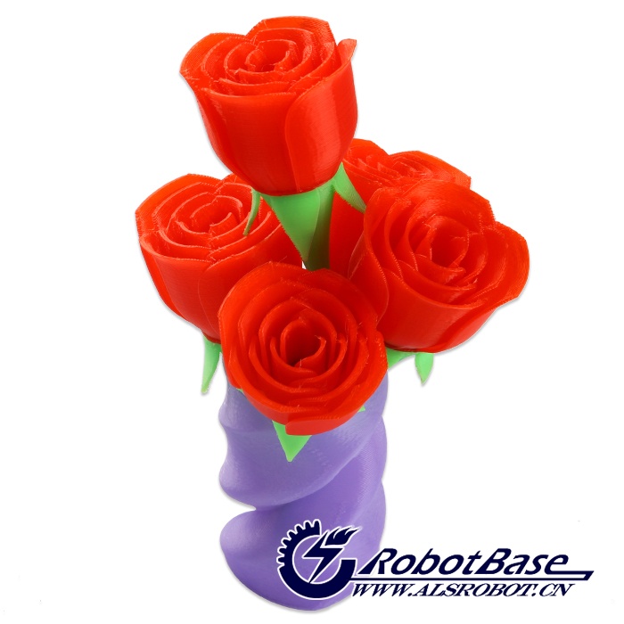玫瑰花 3D打印模型